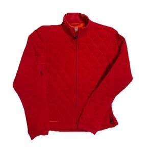 Women’s Brooks Running Jacket Sz. Medium Orange/red